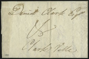 Sale 1026, Lot 1751, Stampless Covers