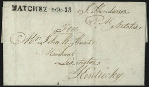 Sale 1026, Lot 1755, Stampless Covers