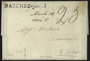 Sale 1026, Lot 1757, Stampless Covers