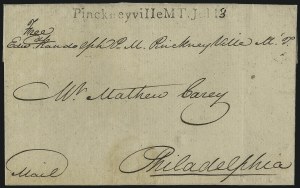 Sale 1026, Lot 1759, Stampless Covers