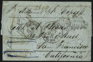 Sale 1026, Lot 1767, Railroad, Express and Ocean Mail Covers