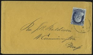 Sale 1026, Lot 1806, 1851-57 Issues on Cover