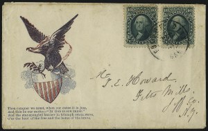 Sale 1026, Lot 1830, 1861-68 Issues on Cover