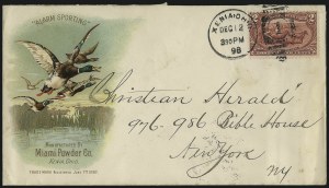 Sale 1026, Lot 1864, Bank Note thru Louisiana Purchase Issues on Cover