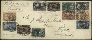 Sale 1026, Lot 1866, Bank Note thru Louisiana Purchase Issues on Cover