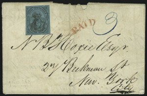 Sale 1026, Lot 1909, Carriers and Locals: Stamps and Covers
