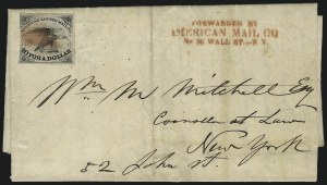 Sale 1026, Lot 1914, Carriers and Locals: Stamps and Covers