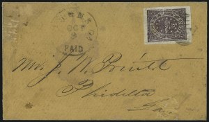 Sale 1026, Lot 1930, Civil War and Confederate States thru Hawaii: Stamps and Covers