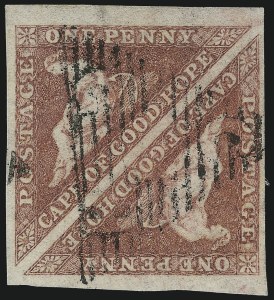 Sale 1026, Lot 2030, Foreign Stamps and Covers: Cape of Good Hope thru Chile