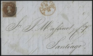 Sale 1026, Lot 2036, Foreign Stamps and Covers: Cape of Good Hope thru Chile