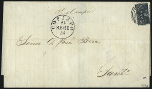 Sale 1026, Lot 2040, Foreign Stamps and Covers: Cape of Good Hope thru Chile