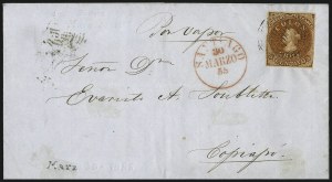 Sale 1026, Lot 2043, Foreign Stamps and Covers: Cape of Good Hope thru Chile