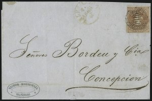 Sale 1026, Lot 2047, Foreign Stamps and Covers: Cape of Good Hope thru Chile