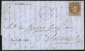 Sale 1026, Lot 2048, Foreign Stamps and Covers: Cape of Good Hope thru Chile