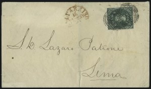 Sale 1026, Lot 2054, Foreign Stamps and Covers: Cape of Good Hope thru Chile