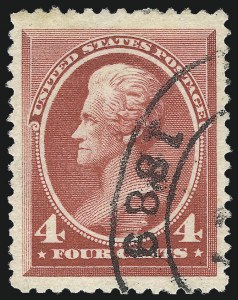 Sale 1027, Lot 102, 1882-88 American Bank Note Company Issues (Scott 205-218)