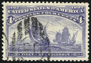 Sale 1027, Lot 116, Columbian Issue (Scott 230-245)