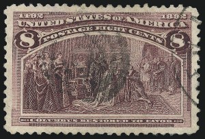 Sale 1027, Lot 120, Columbian Issue (Scott 230-245)