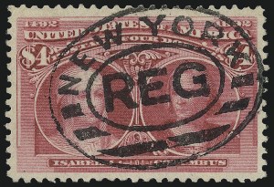 Sale 1027, Lot 128, Columbian Issue (Scott 230-245)