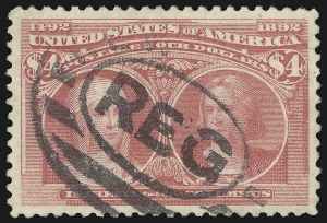 Sale 1027, Lot 129, Columbian Issue (Scott 230-245)