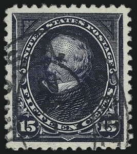 Sale 1027, Lot 136, 1894 Unwatermarked Bureau Issue (Scott 246-263)