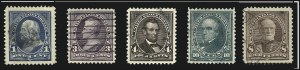 Sale 1027, Lot 142, 1895 Watermarked Bureau Issue (Scott 264-278)