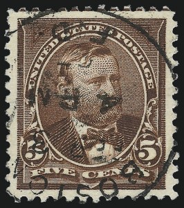 Sale 1027, Lot 143, 1895 Watermarked Bureau Issue (Scott 264-278)