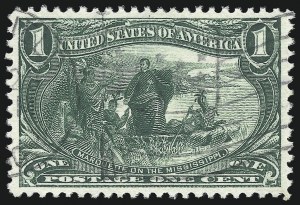 Sale 1027, Lot 161, Trans-Mississippi Issue (Scott 285-293)
