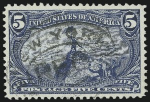 Sale 1027, Lot 163, Trans-Mississippi Issue (Scott 285-293)