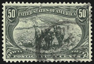 Sale Number 1027, Lot Number 165, Trans-Mississippi Issue (Scott 285-293)