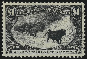 Sale 1027, Lot 166, Trans-Mississippi Issue (Scott 285-293)