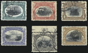 Sale 1027, Lot 168, Pan-American Exposition Issue (Scott 294-299)