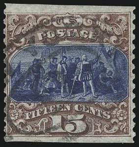 Sale 1027, Lot 26, 1875 Re-Issue of 1869 Pictorial Issue (Scott 123-133a)