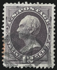 Sale 1027, Lot 38, 1870-71 National Bank Note Co. H Grills (Scott 134-144)