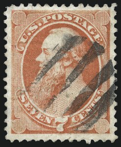 Sale 1027, Lot 47, 1870-71 National Bank Note Co. I Grills (Scott 134A-141A)