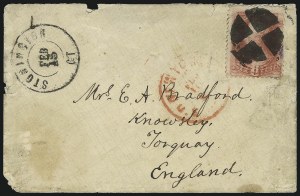 Sale 1027, Lot 55, 1870-71 National Bank Note Co. Ungrilled (Scott 145-155)