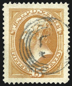 Sale Number 1027, Lot Number 89, 1879 Continental Bank Note Co. Issue (Scott 182-191) Sale Number 1027, Lot Number 89, 1879 Continental Bank Note Co. Issue (Scott 182-191)