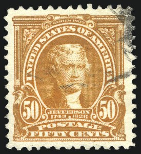 Sale 1028, Lot 306, 1902-08 Issue (Scott 300-315)