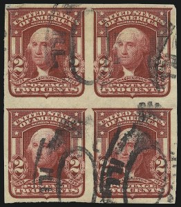 Sale 1028, Lot 313, 2c Shield Issue (Scott 319-320)