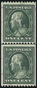 Sale 1028, Lot 329, 1908-09 Perf 12 Double-Line Watermark Issue (Scott 331-356)