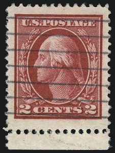Sale 1028, Lot 372, 1912-14 Perf 12 Double-Line Watermark Issue-New Designs (Scott 405-422)