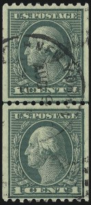 Sale 1028, Lot 395, 1914-16 Rotary Press Issues (Scott 448-459)