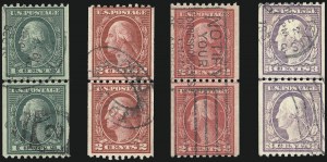 Sale 1028, Lot 413, 1916-22 Perf 10 Rotary Press Issues (Scott 486-491)