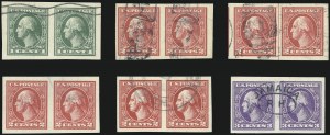 Sale 1028, Lot 451, 1918-20 Offset Printing Issues (Scott 525-536)