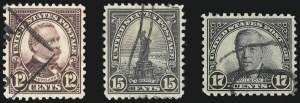 Sale 1028, Lot 489, Later Issues (Scott 614-905b)