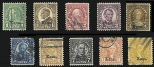 Sale 1028, Lot 494, Later Issues (Scott 614-905b)