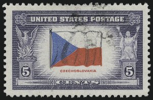 Sale 1028, Lot 503, Overrun Countries (Scott 909-920)