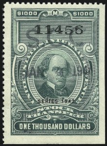 Sale 1031, Lot 1143, Stock Transfer