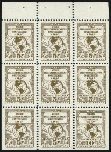 Sale 1031, Lot 1262, Savings, Telegraph Company Stamps
