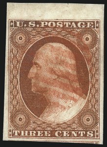 Sale 1032, Lot 3025, 3c 1851-56 Issue (Scott 10-11A)